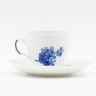 Royal Copenhagen Blå Blomst Flettet Kaffekop med underkop